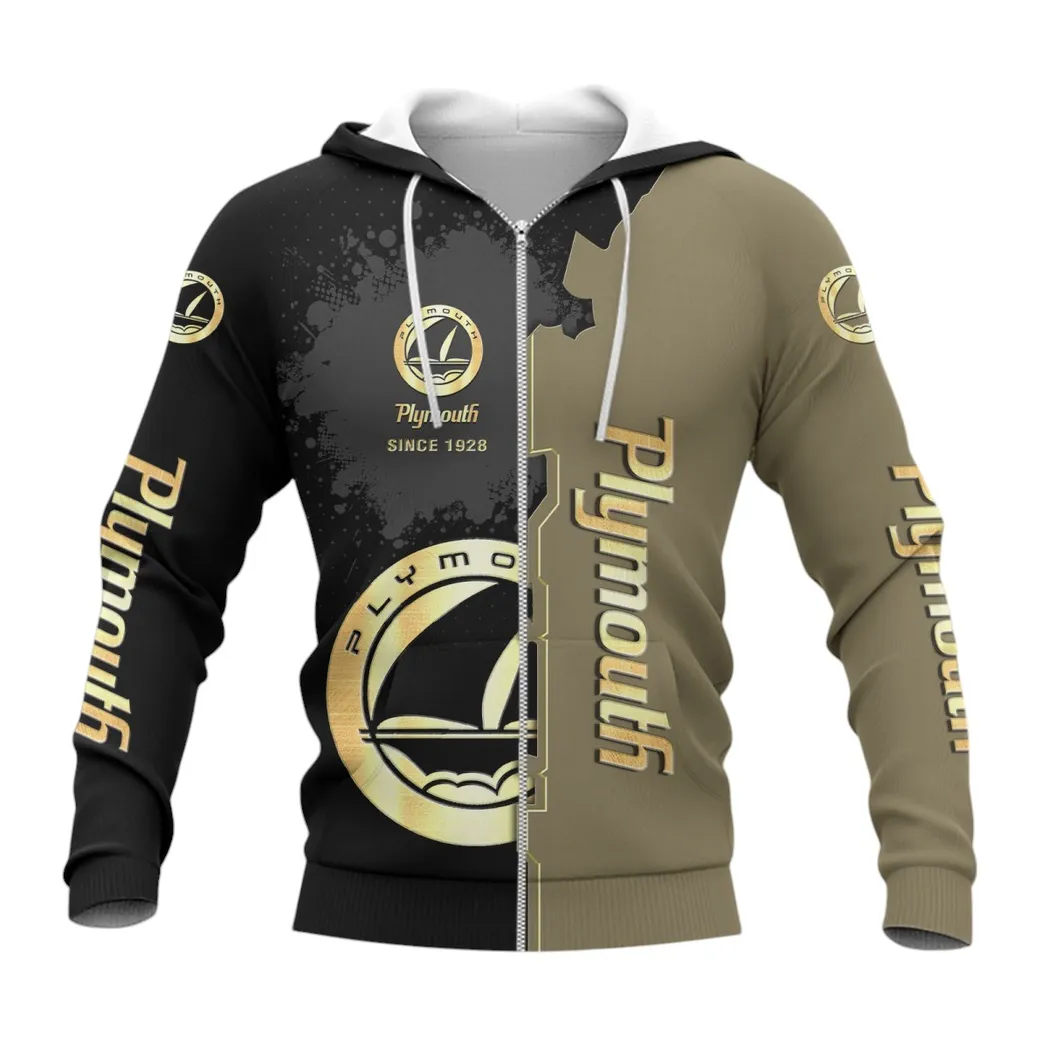 plymouth hoodie mit reiverschluss allover druck hoodie plymouth fan car44021725072 3 alt0k