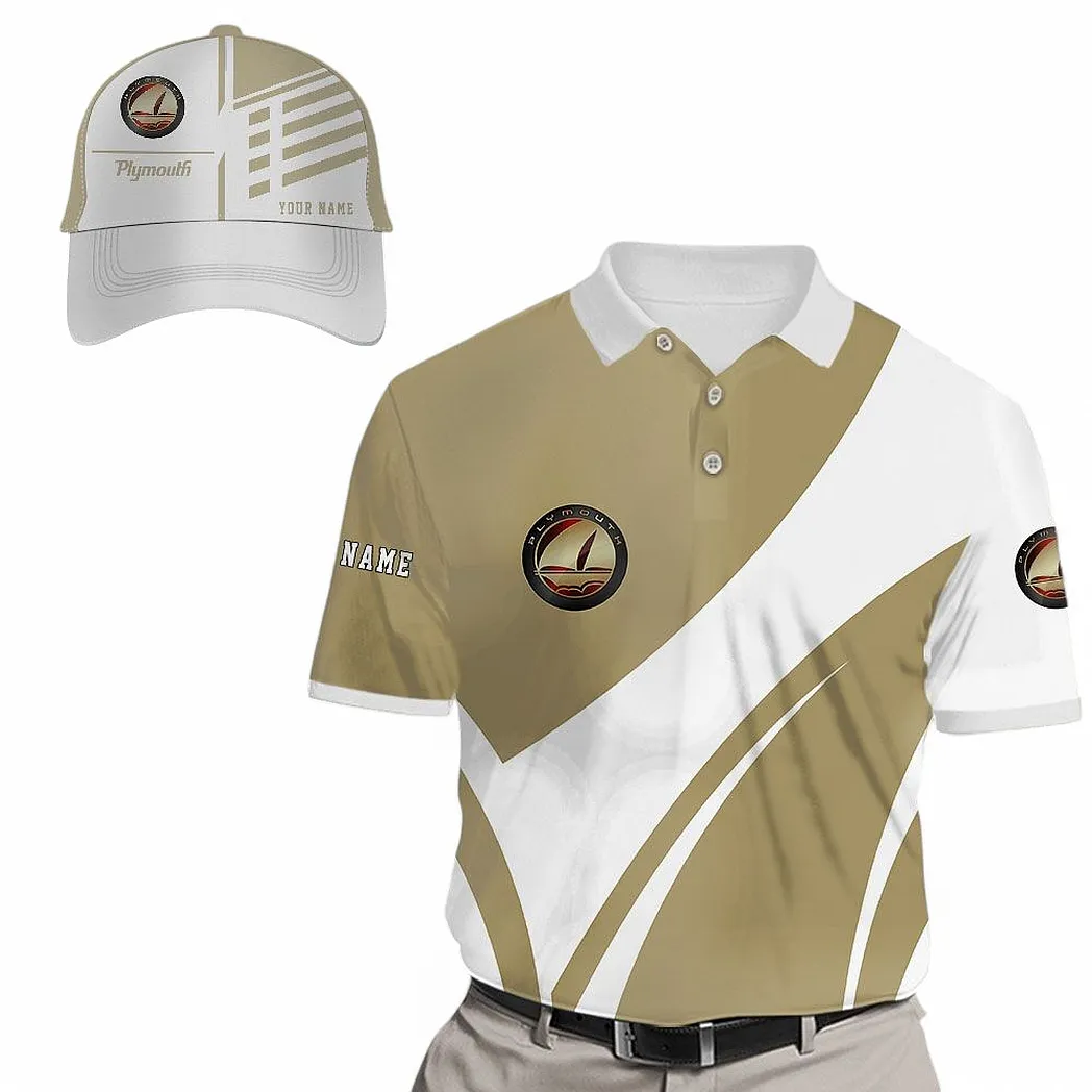 plymouth personalisiertes poloshirt geschenk fr mnner car73021525763 2