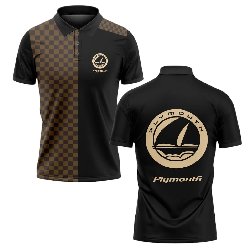 plymouth polo shirt lv style gift for plymouth lovers car176022525947 lcobk