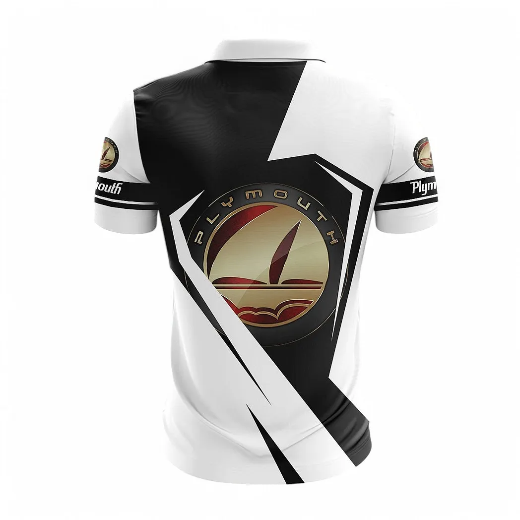 plymouth poloshirt mit reiverschluss fr mnner geschenk fr plymouth fan car68022125960 yvtqs