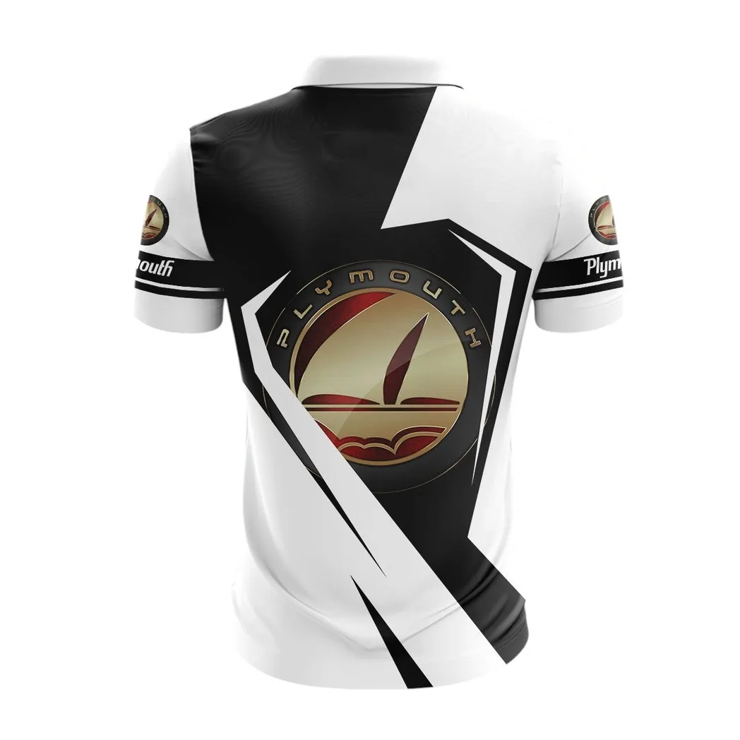 plymouth poloshirt mit reiverschluss geschenk fr plymouth fan car3202122559 i0dod
