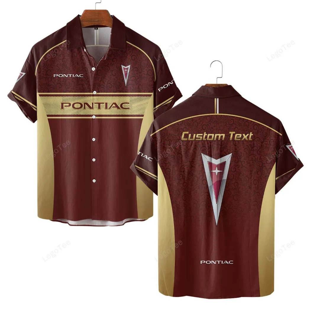 Pontiac Personalisierte Hawaiihemd für Männer, Hawaiian Shirt für Pontiac Fan CAR137021325938-3