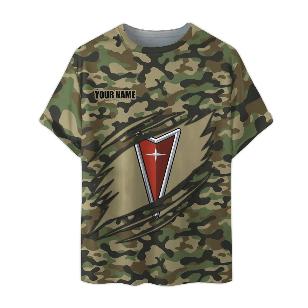 pontiac t shirt im camouflage stil oversized hemd car210040825752 3ge9v