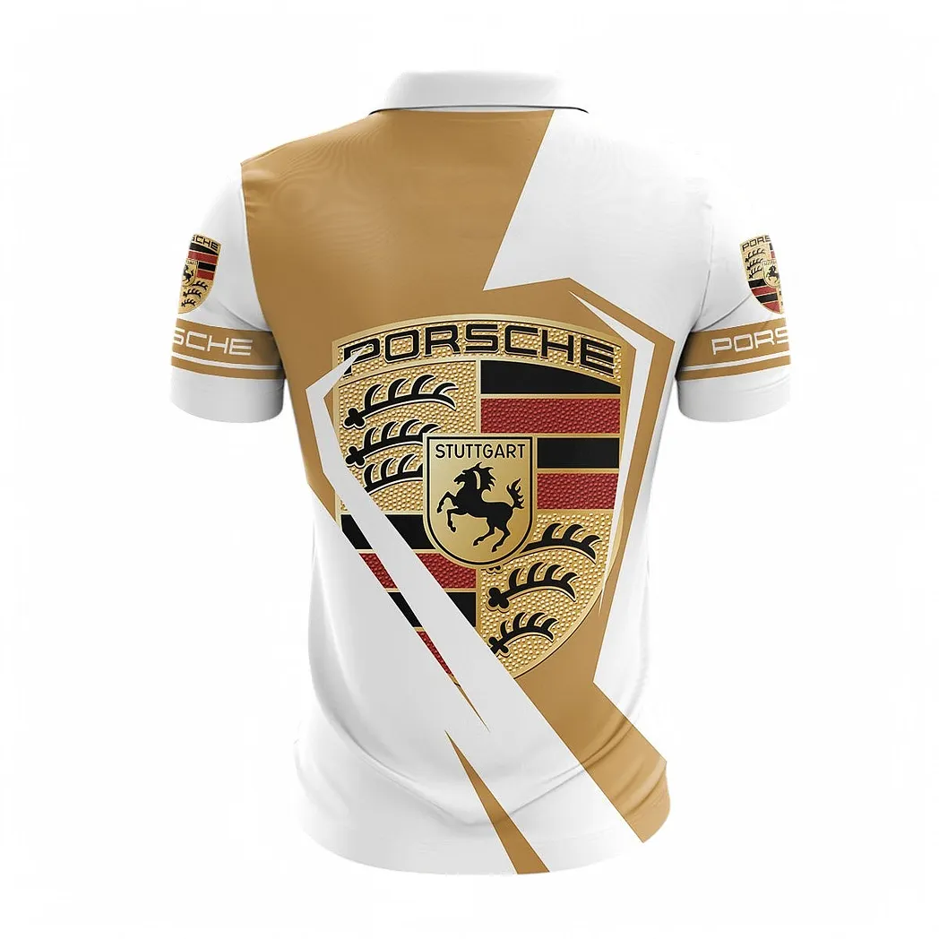 porsche poloshirt mit reiverschluss fr mnner geschenk fr porsche fan car68022125914 7c6up