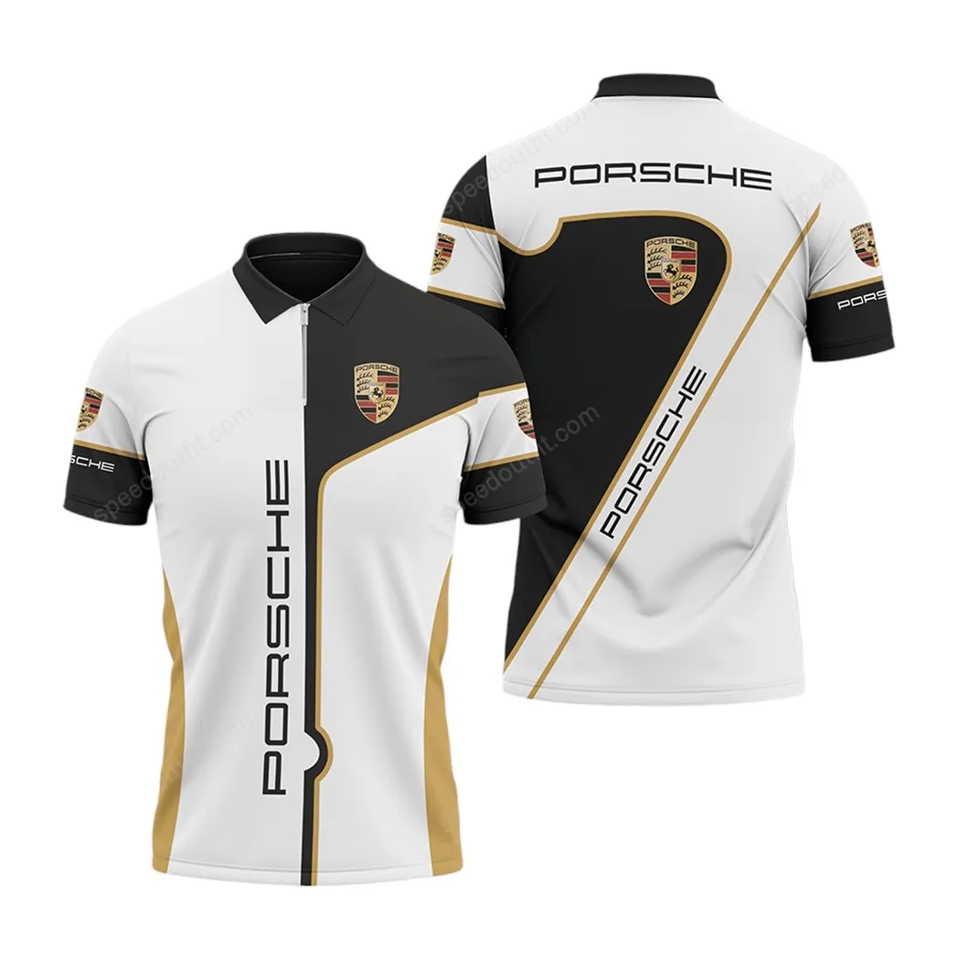porsche poloshirt mit reiverschluss geschenk fr porsche fan car93031025327 kdwfp
