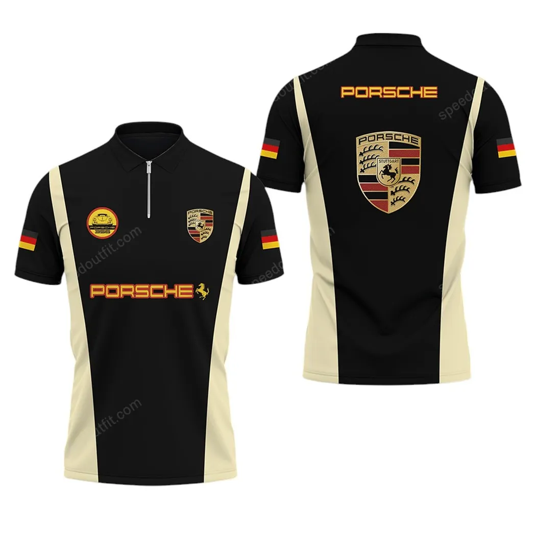 porsche poloshirt mit reiverschluss geschenk fr porsche fan car93031025329 24bgm