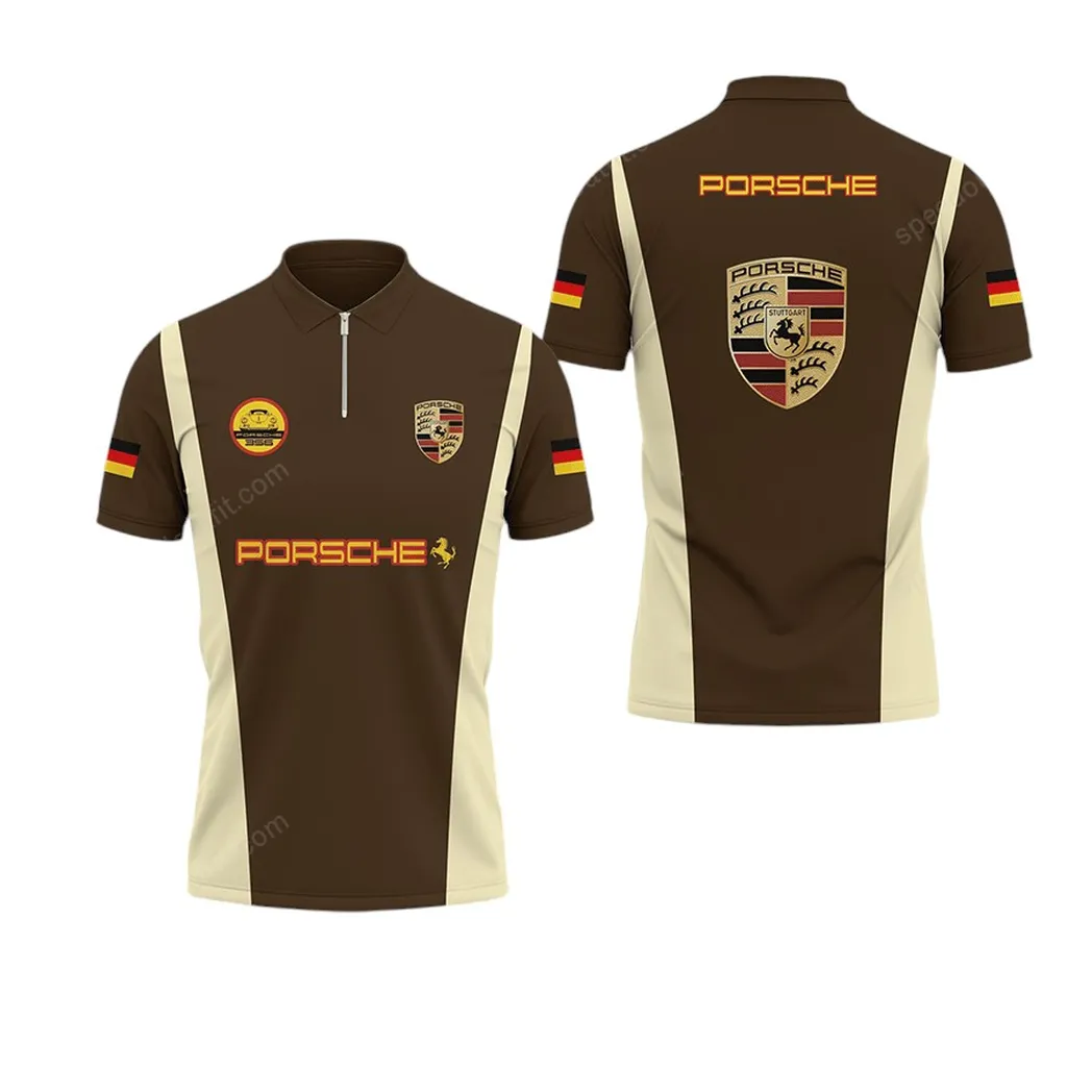 porsche poloshirt mit reiverschluss geschenk fr porsche fan car93031025354 q9olp