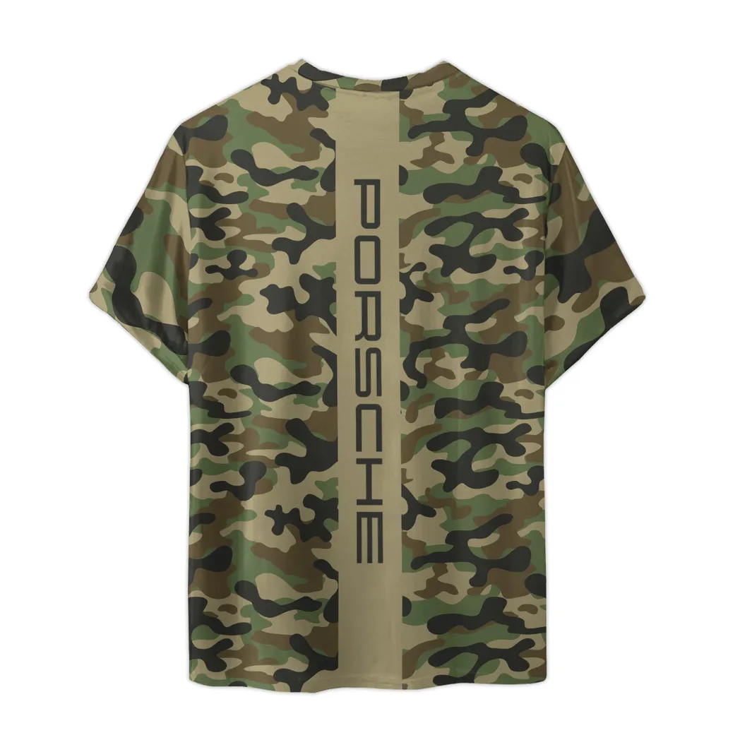 porsche t shirt im camouflage stil oversized hemd car210040825730 dtn3l