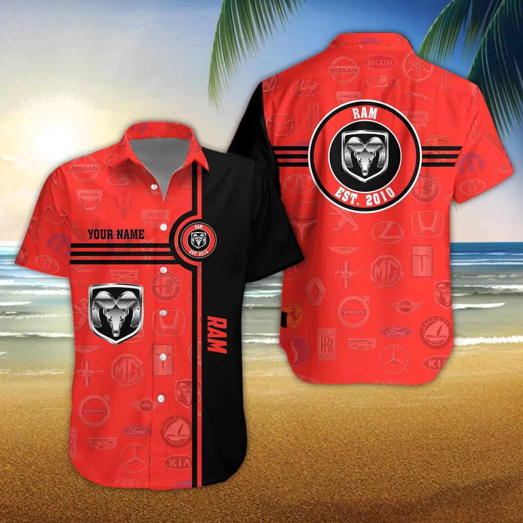 ram hawaiihemd fr mnner all logo geschenk fr ram fan car174022525038 mvvjo