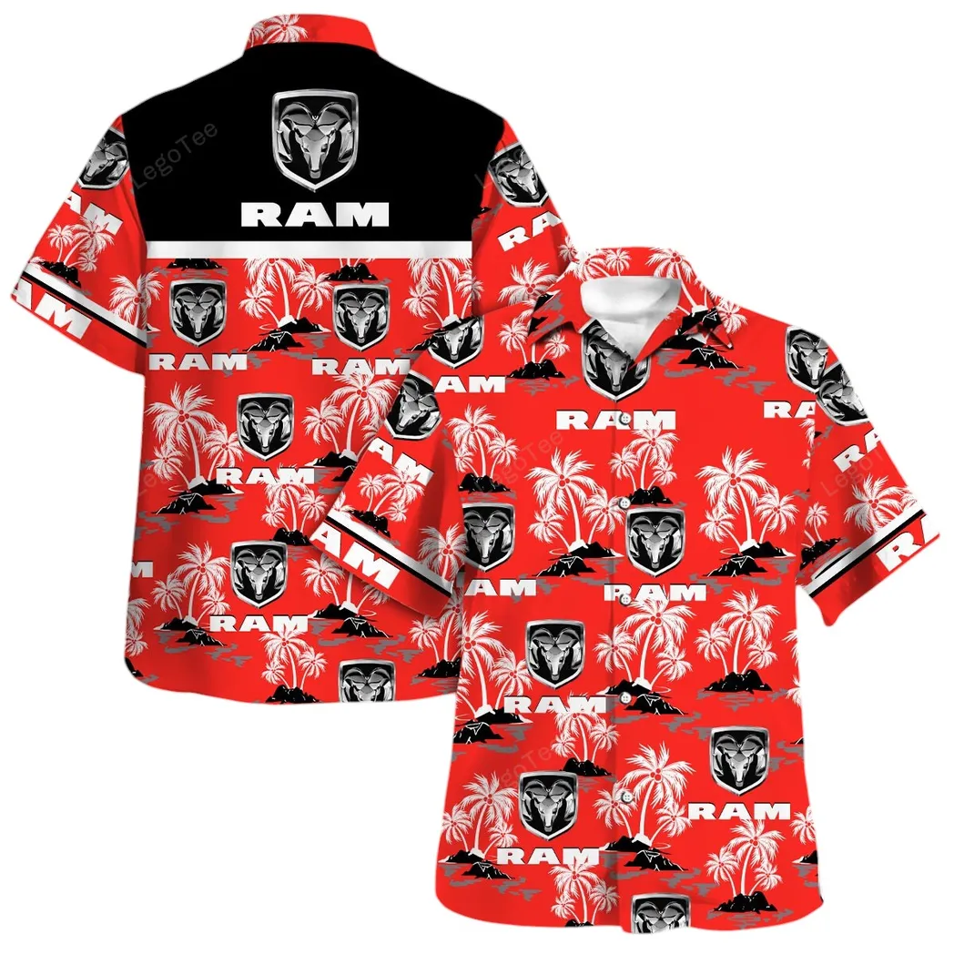 ram truck hawaiihemd fr mnner hawaiian shirt fr ram truck fan car144021125471 2