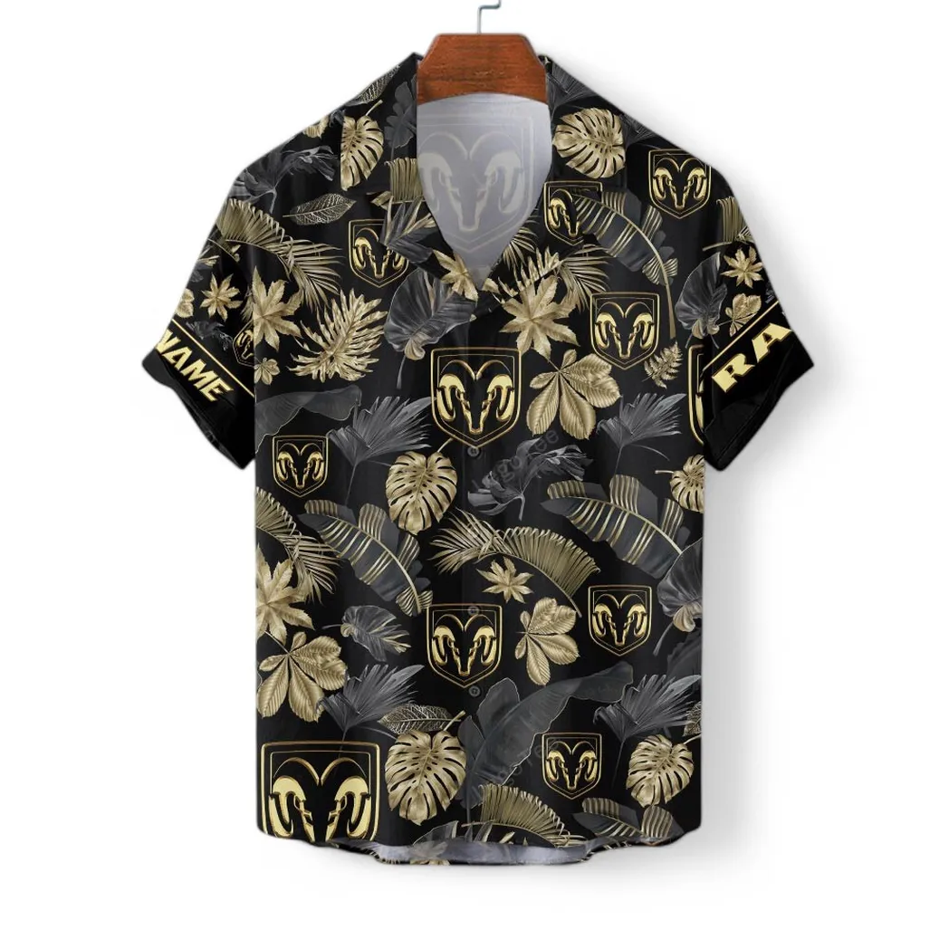 ram truck personalisierte hawaiihemd fr mnner hawaiian shirt fr ram truck fan car139021125148 2