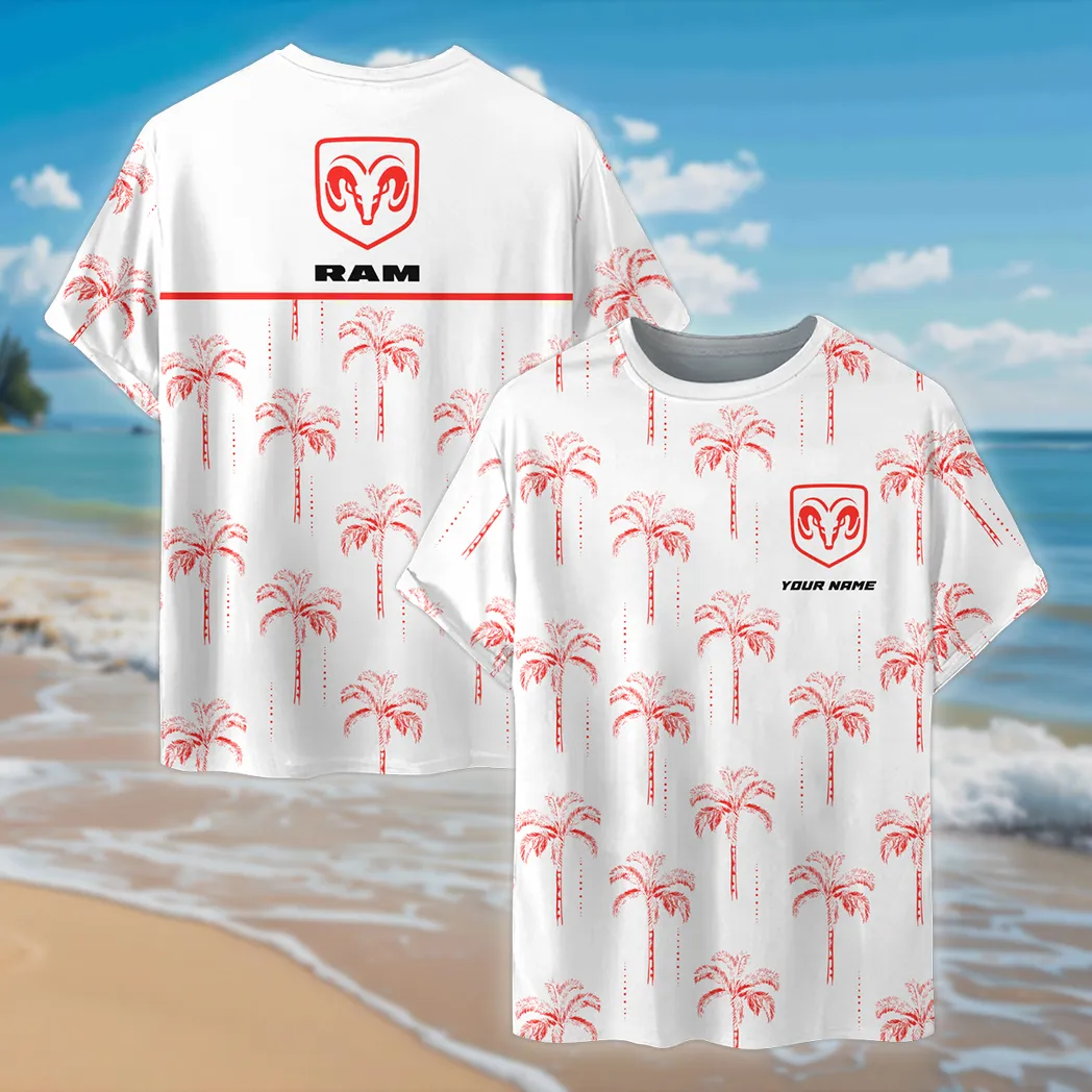 Ram Truck T-Shirt für Männer, Personalisierter Hemd Geschenk für Ram Truck Fan CAR206031225933