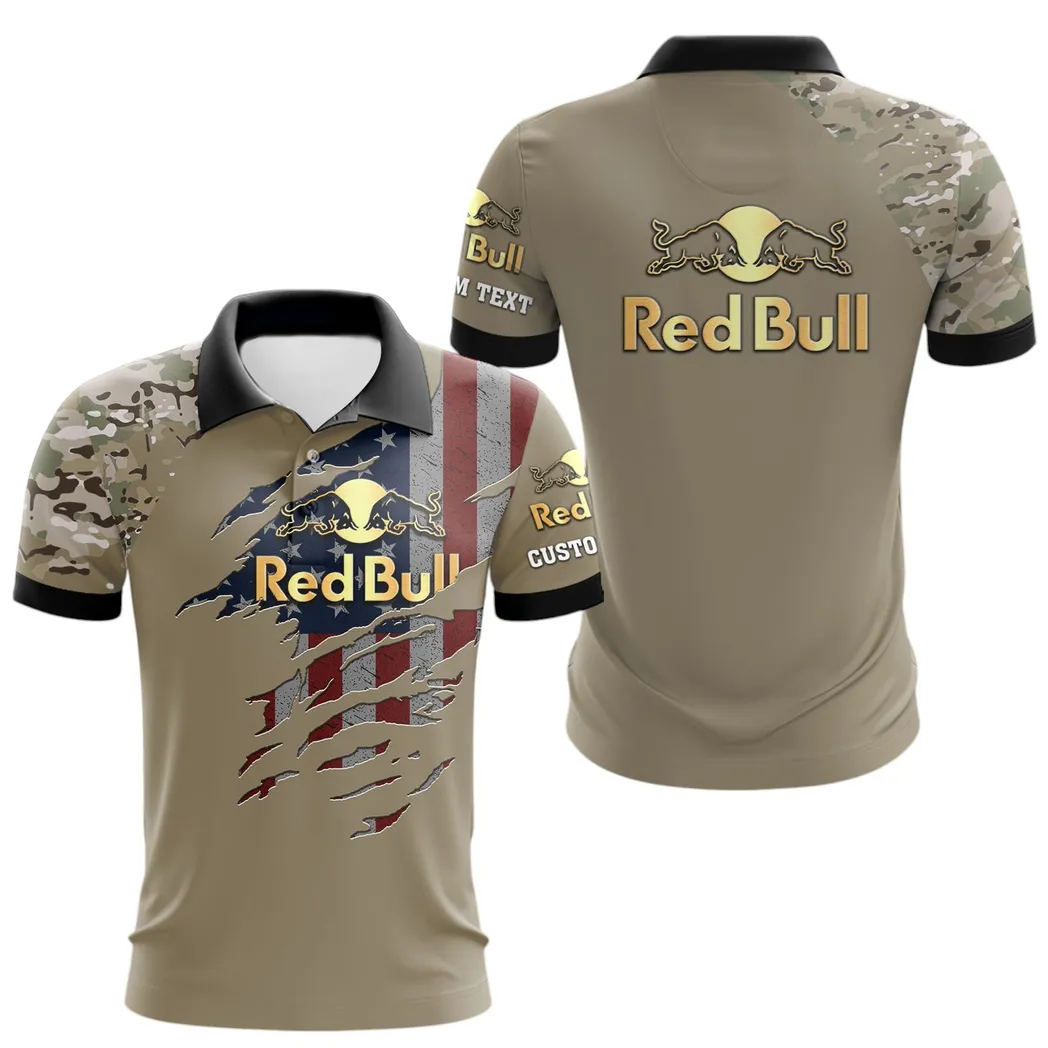 Red Bull Poloshirt, Geschenk für Red Bull Fan CAR46021725089-2