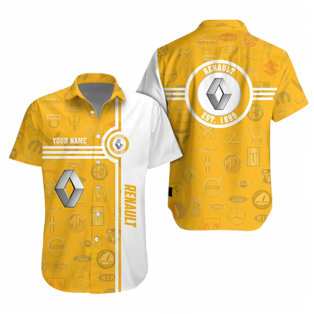 renault hawaiihemd fr mnner all logo geschenk fr renault fan car174022525001 bnmwe