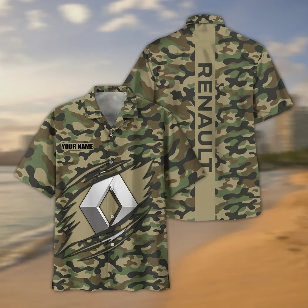 renault hawaiihemd im camouflage stil oversized car210040825732 2abwm