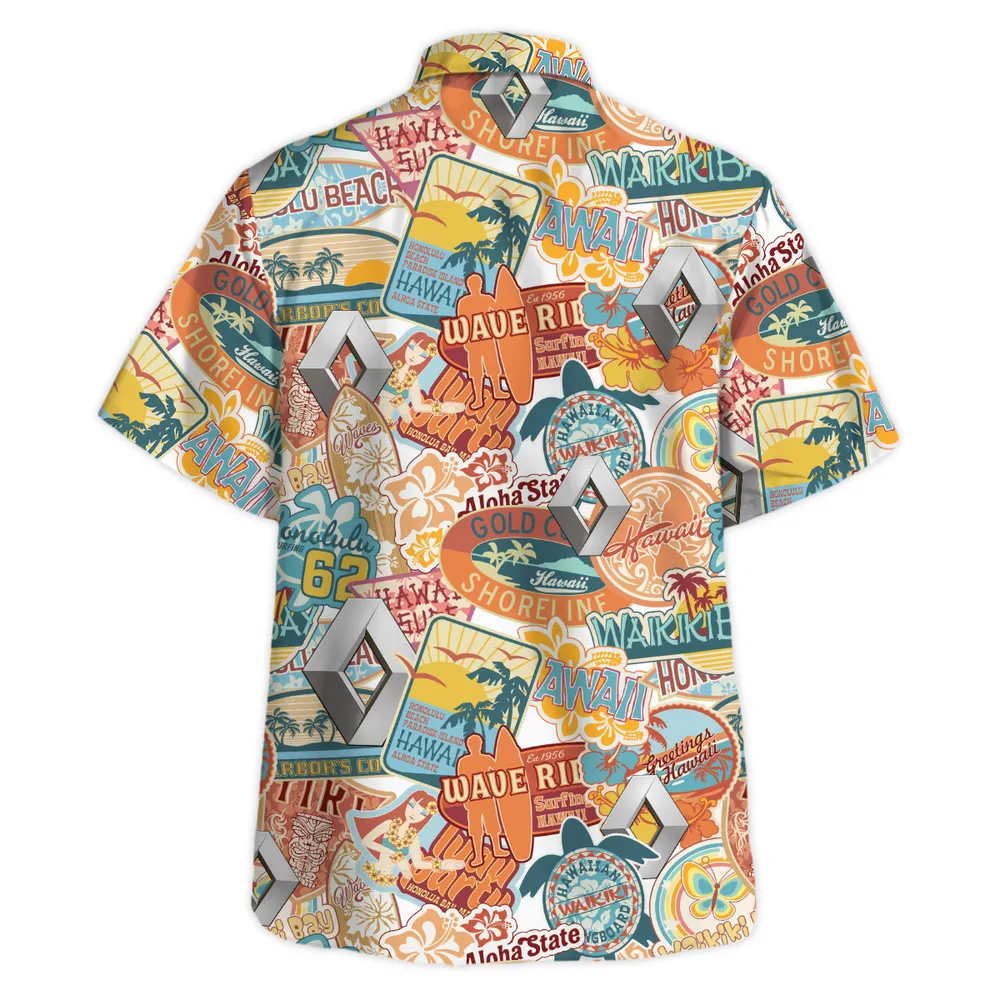 renault vintage hawaiian shirts for men geschenk fr renault fan car202031225379