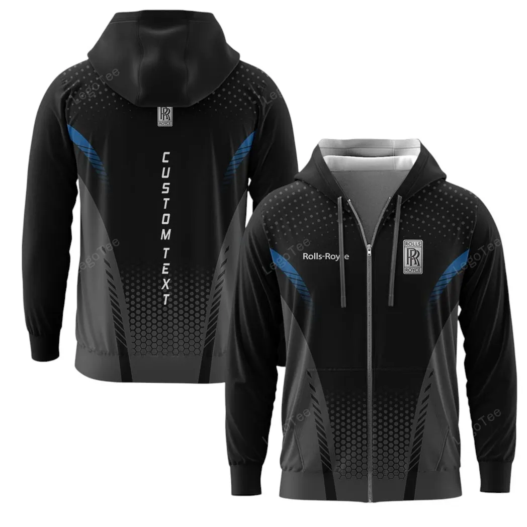 Rolls Royce Hoodie mit reißverschluss, Allover-Druck Hoodie Rolls Royce Fan CAR10803122564