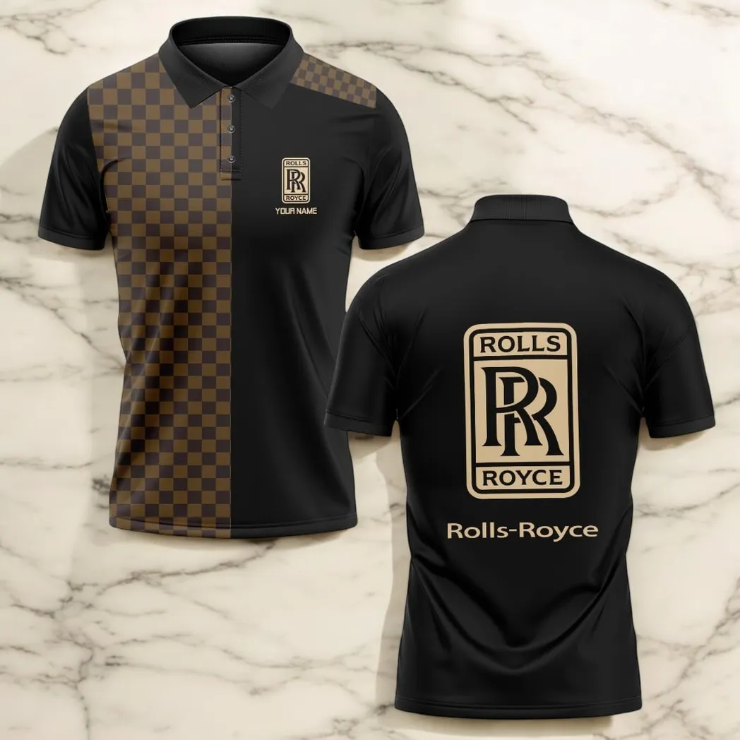 rolls royce polo shirt lv style gift for rolls royce lovers car176022525943 das9g