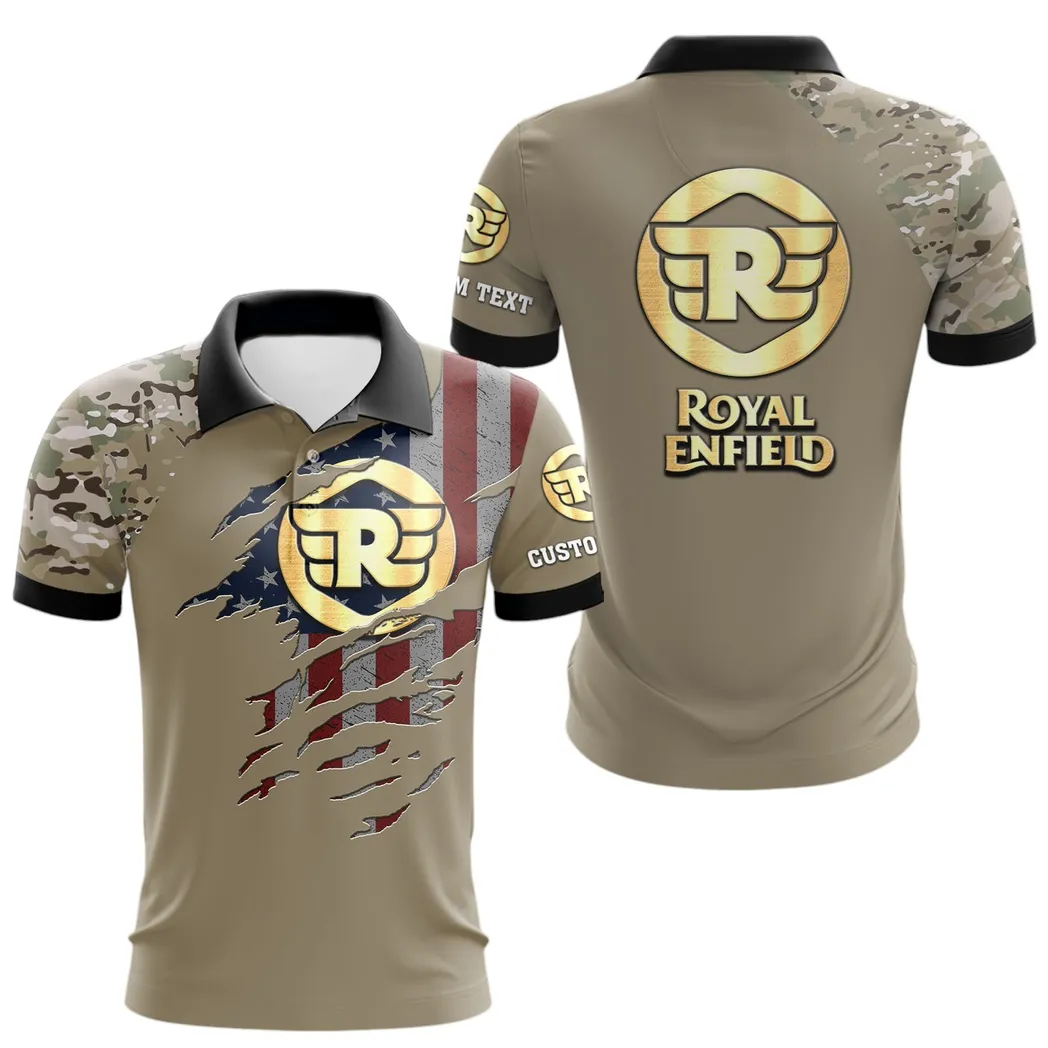 Royal Enfield Poloshirt, Geschenk für Royal Enfield Fan CAR46021725092-2