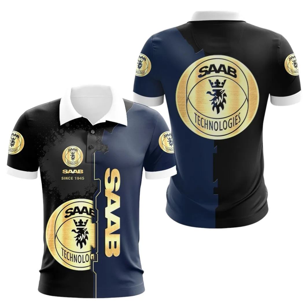 Saab Automobile Poloshirt, Geschenk für Saab Automobile Fan CAR44021725080-1