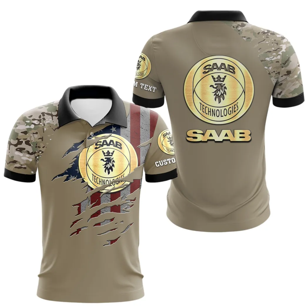 Saab Automobile Poloshirt, Geschenk für Saab Automobile Fan CAR46021725093-2
