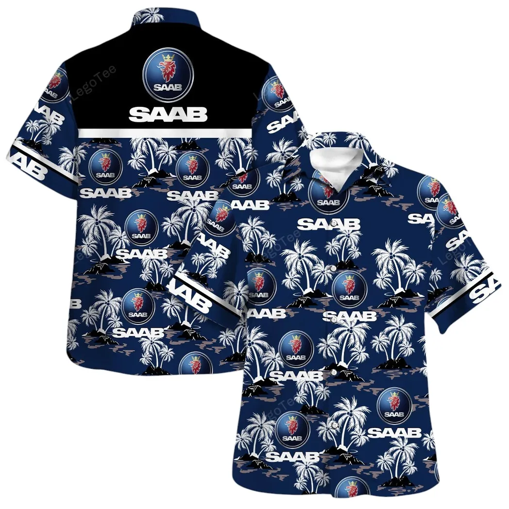 saab hawaiihemd fr mnner hawaiian shirt fr saab fan car144021125532 2 f0fyg