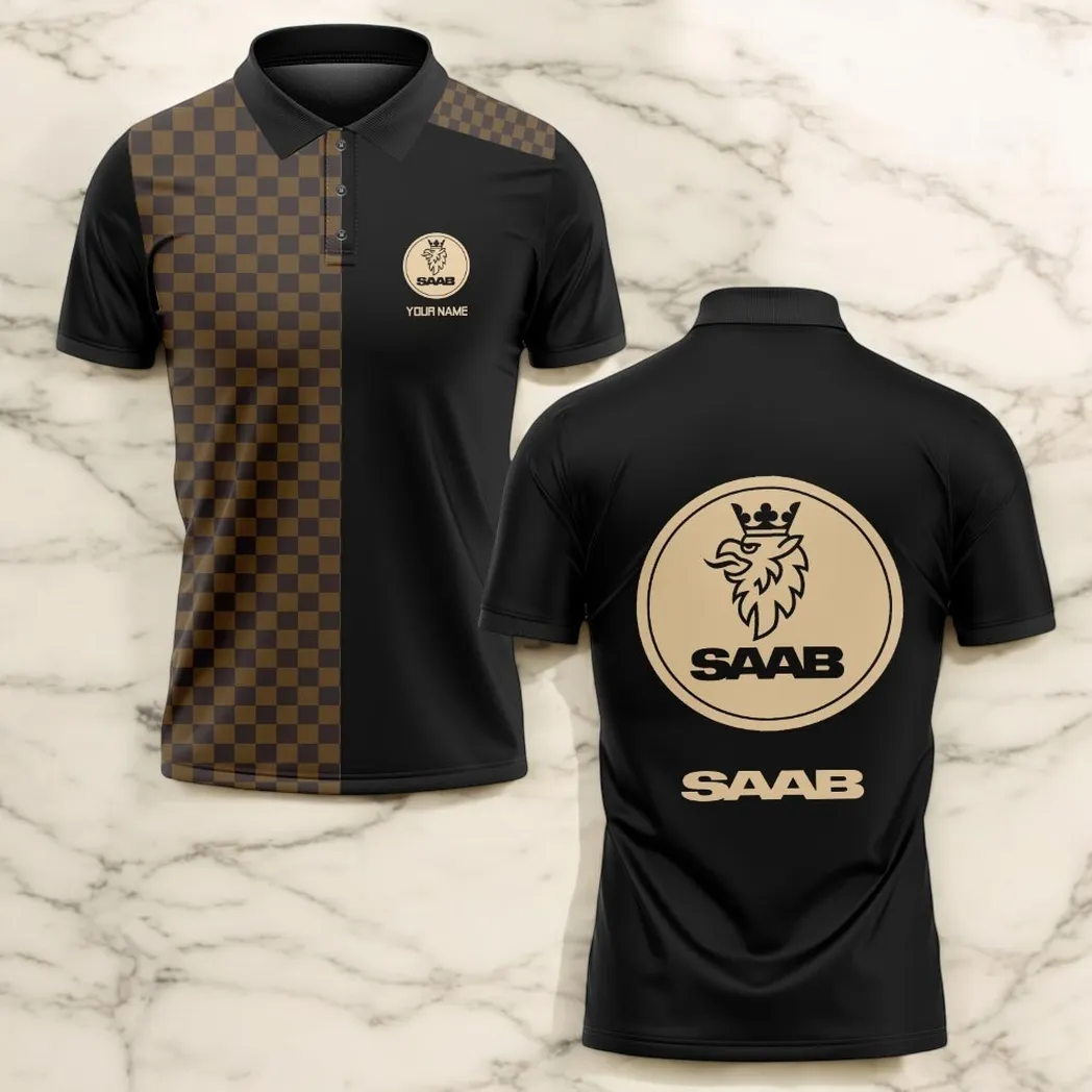 saab polo shirt lv style gift for saab lovers car176022525940 y0myw