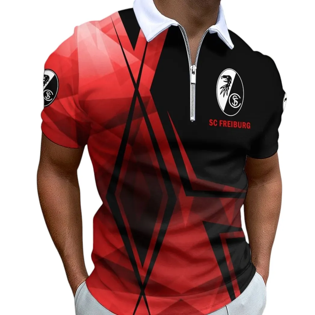 sc freiburg ii poloshirt mit reiverschluss fr mnner geschenk fr sc freiburg ii bde59052825820 2qwz7