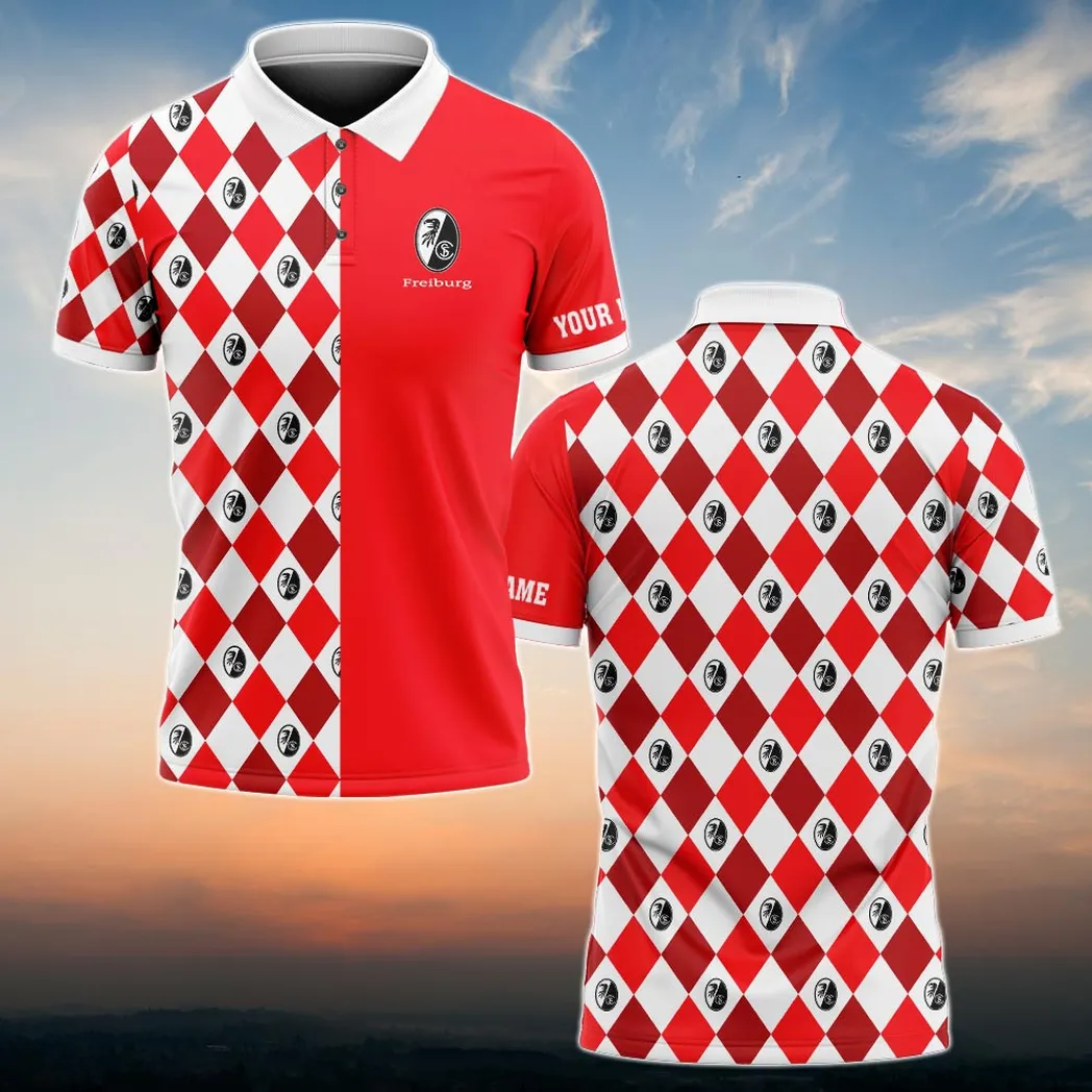SC Freiburg Polohemd für Männer, Geschenk für SC Freiburg BDE61052825578