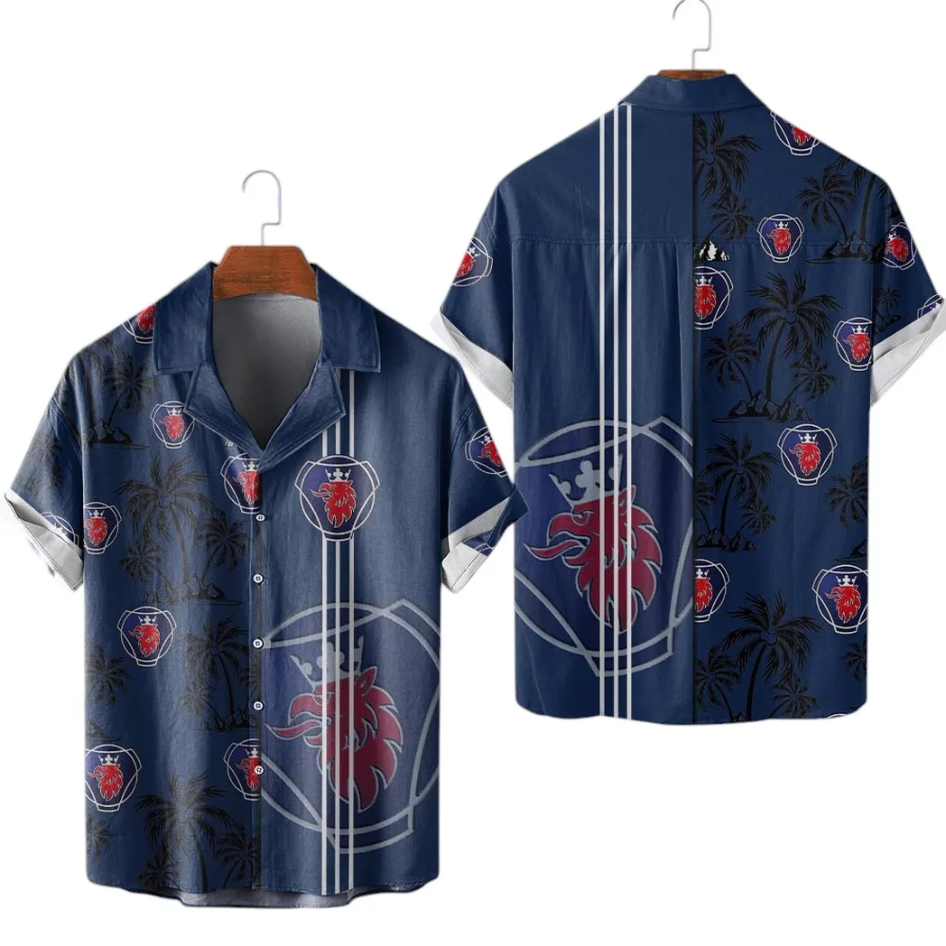 scania hawaiihemd fr mnner hawaiian shirt fr scania fan car1600226059 r3879