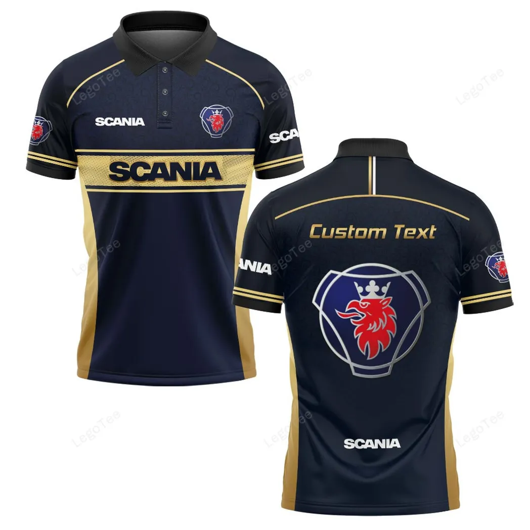 Scania Poloshirt, Geschenk für Scania Fan CAR137021325936-1