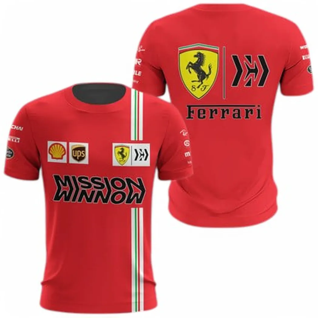 Scuderia Ferrari Hemd, Allover-Print T-Shirt Scuderia Ferrari CAR40704092501