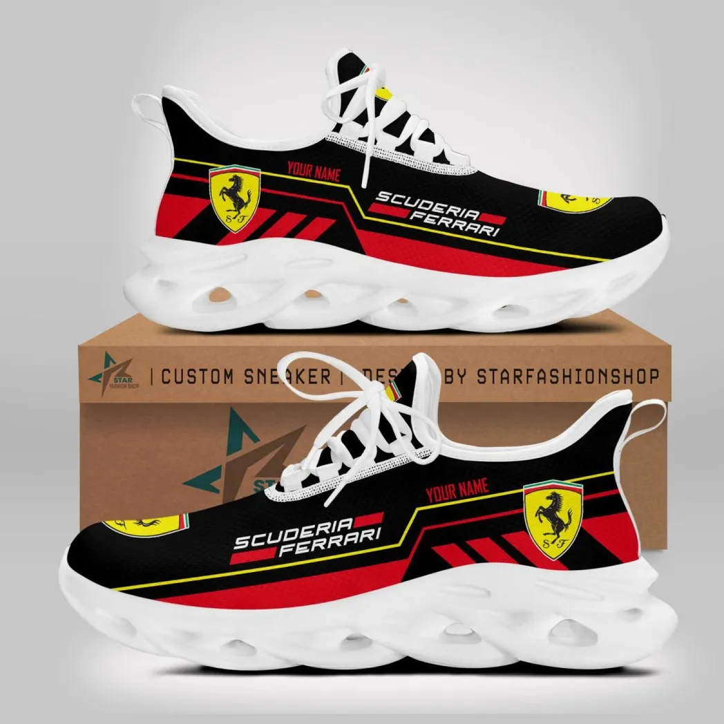 Scuderia Ferrari Laufschuhe für Männer, Max Soul Schuhe Scuderia Ferrari CAR40504102500 - Weiß