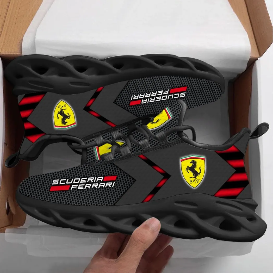 Scuderia Ferrari Laufschuhe für Männer, Max Soul Schuhe Scuderia Ferrari CAR40604112507 - Schwarz