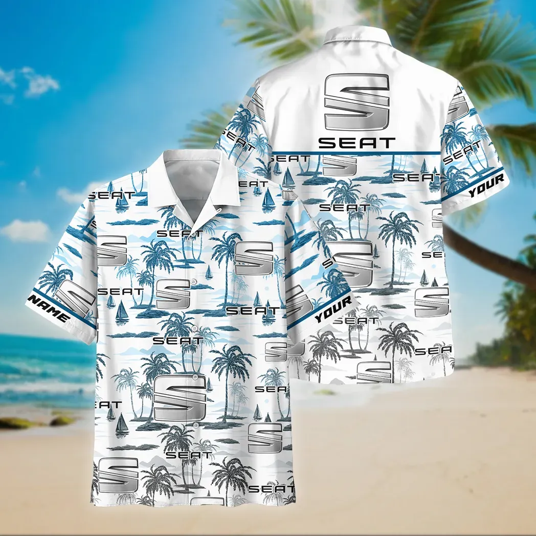 seat custom hawaiihemd fr mnner hawaiian shirt fr seat fan car205031225714 1u2gt