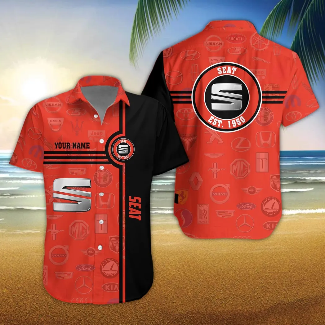 seat hawaiihemd fr mnner all logo geschenk fr seat fan car174022525059 j5tjt