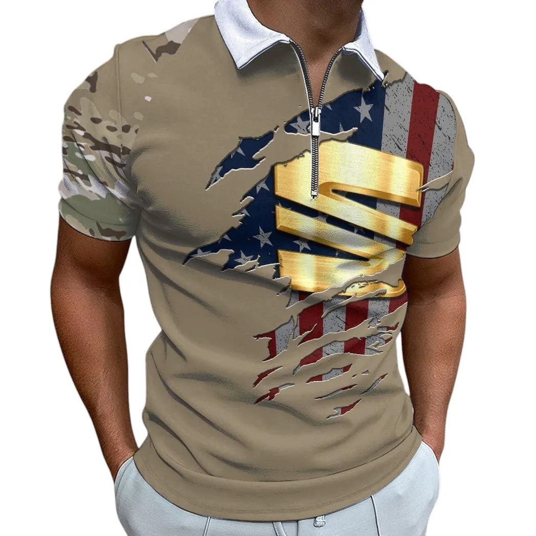 Seat Poloshirt mit Reißverschluss, Geschenk für Seat Fan CAR340213062-1