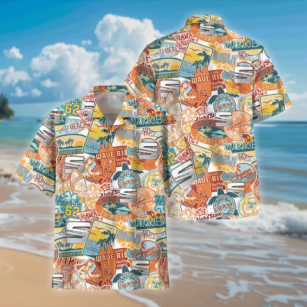 seat vintage hawaiian shirts for men geschenk fr seat fan car202031225381
