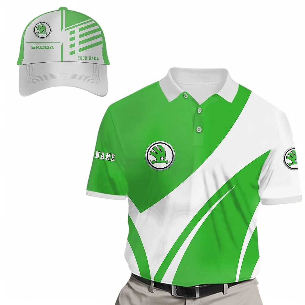 skoda auto personalisiertes poloshirt geschenk fr mnner car73021525762 2 klrlf