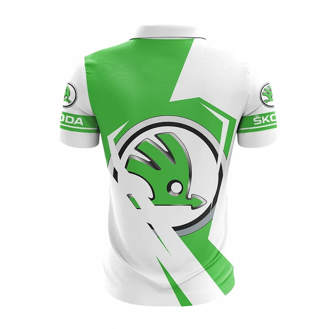 skoda auto poloshirt mit reiverschluss fr mnner geschenk fr skoda auto fan car68022125973 wikhk