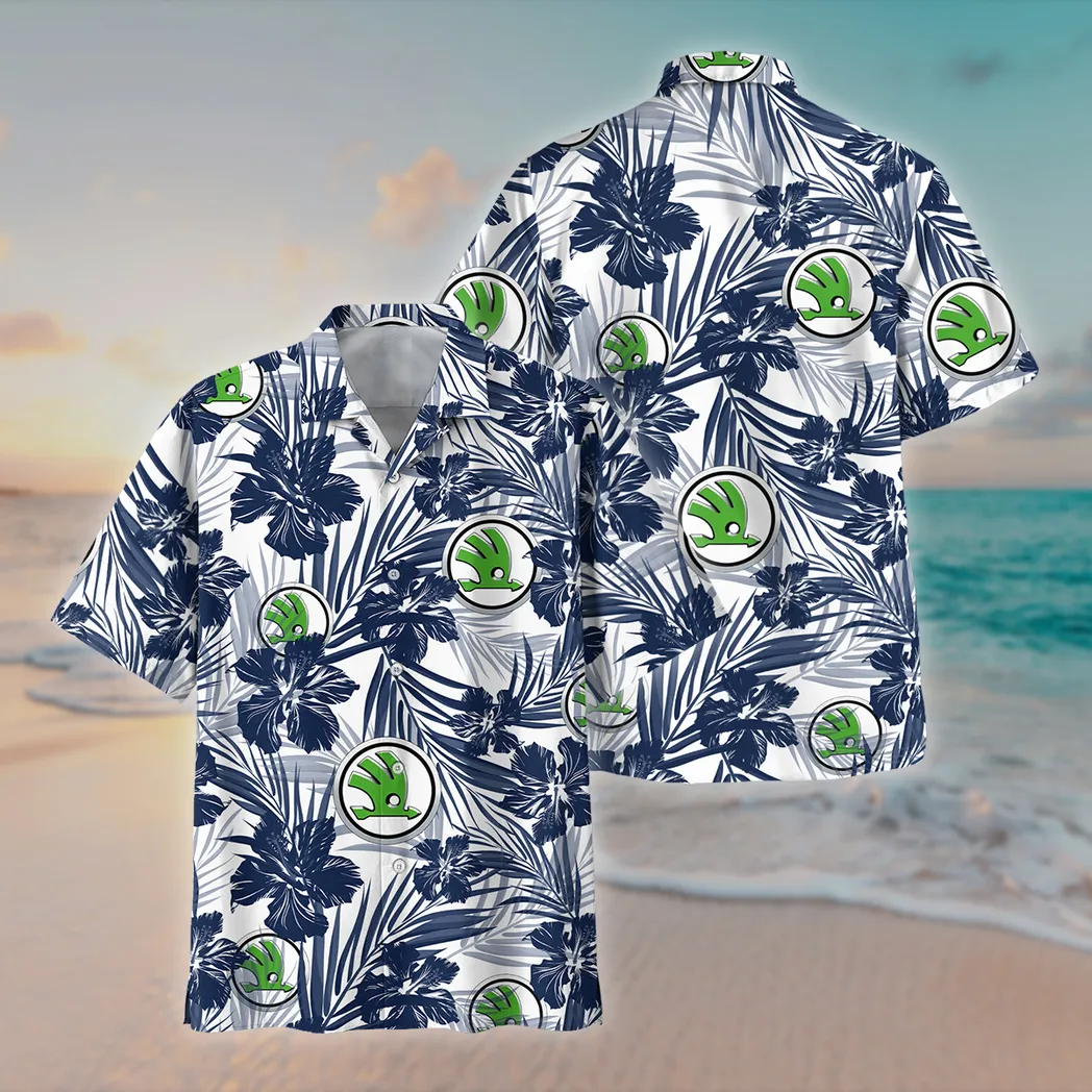 Skoda Hawaiihemd für Männer, Hawaiian Shirt für Skoda Lovers  CAR203030825735