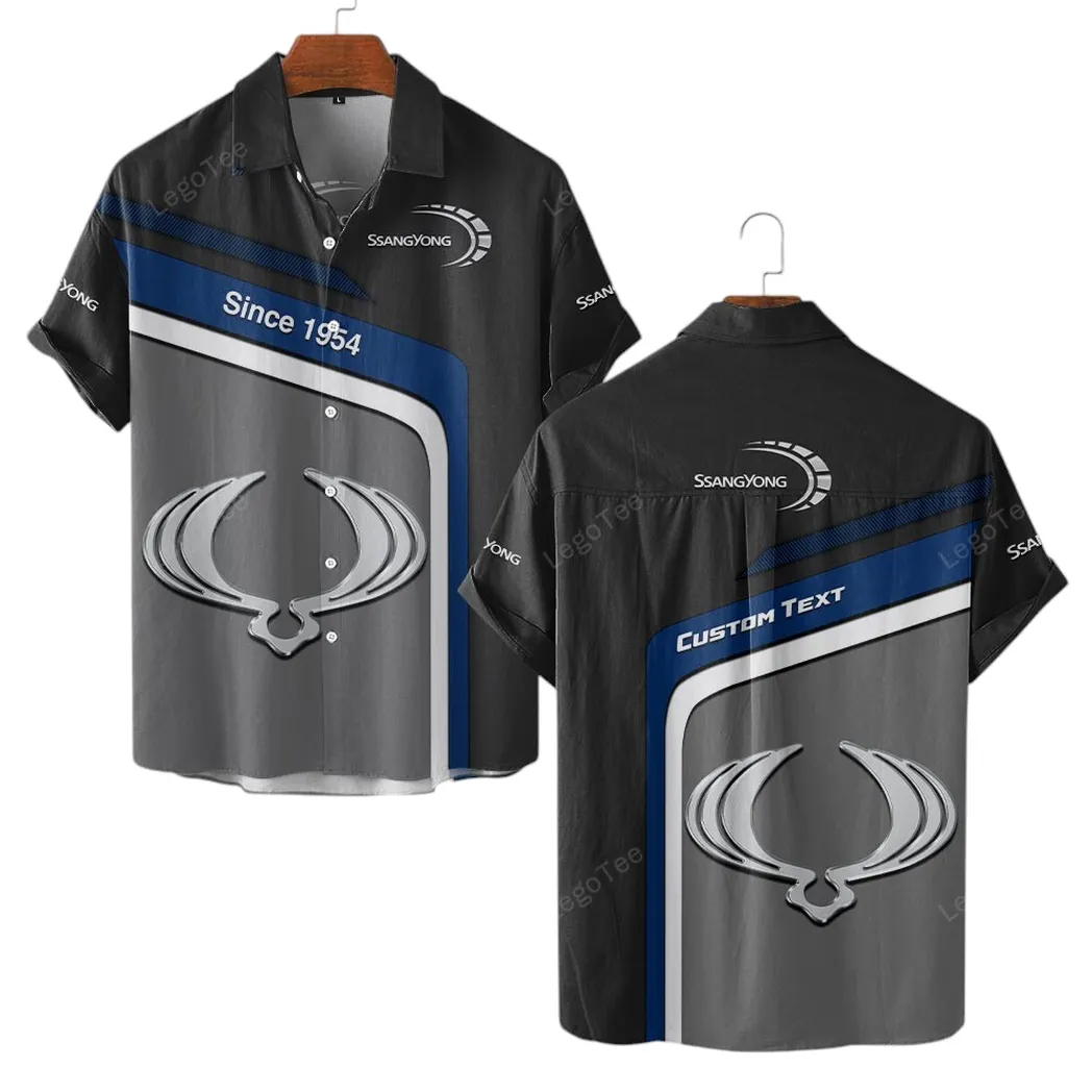 ssangyong motor hawaiihemd fr mnner hawaiian shirt fr ssangyong motor fan car11103032570