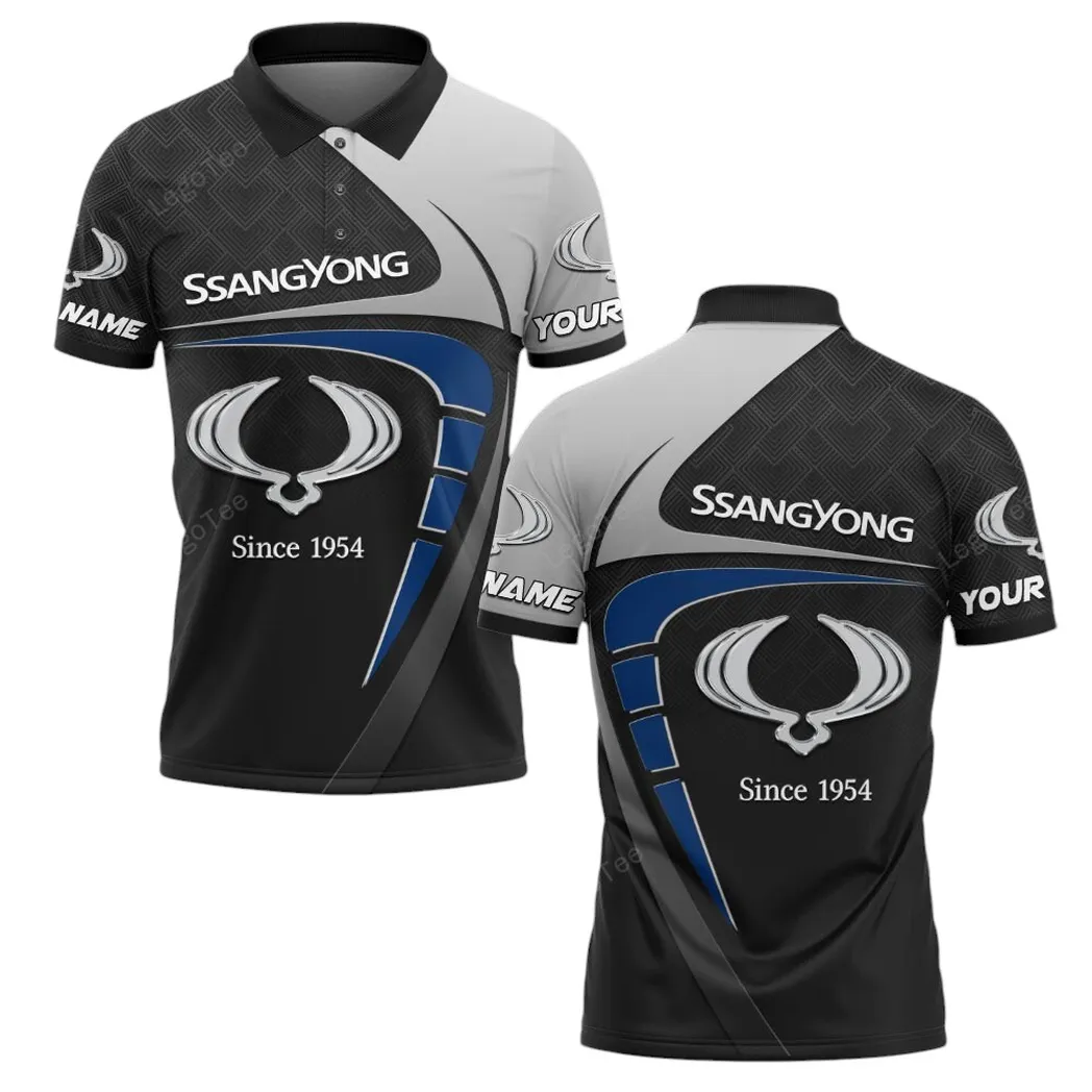ssangyong motor poloshirt geschenk fr ssangyong motor fan car11603032570 pcidk