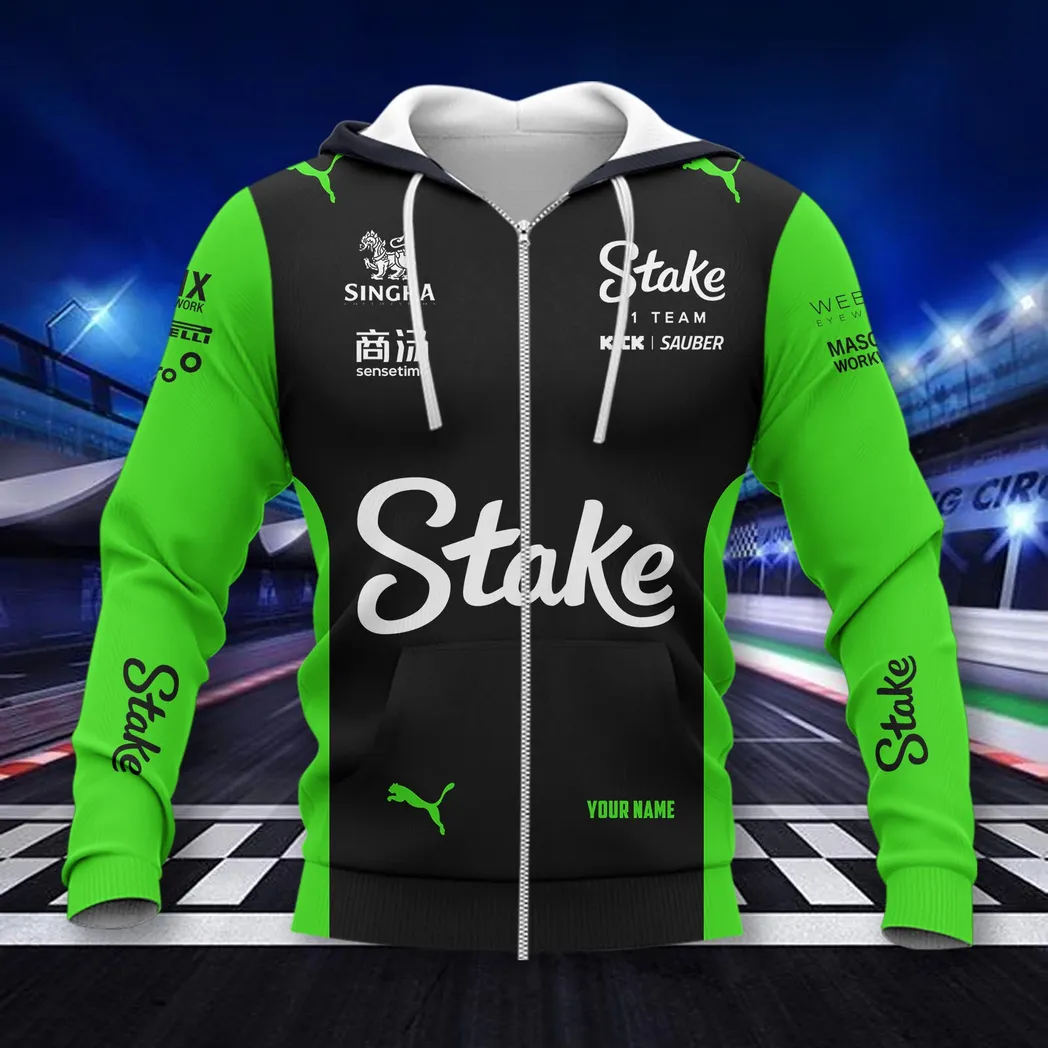 Stake F1 Hoodie mit reißverschluss, All-over-print Hoodie CAR418050925668