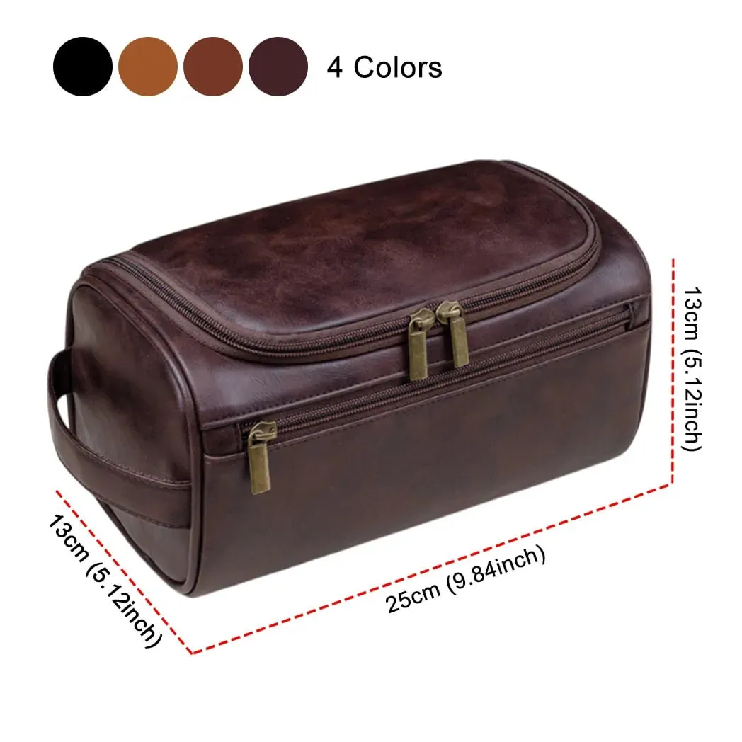 studebaker ledertasche personalisierte kulturtasche gelbbraun car44005072559 vjuwh