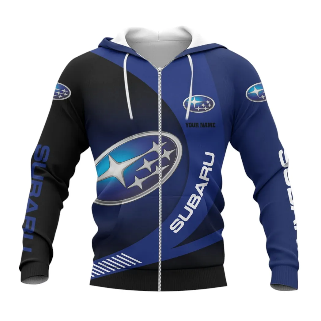 subaru hoodie mit reiverschluss allover druck hoodie subaru fan car7402222564 6z1to