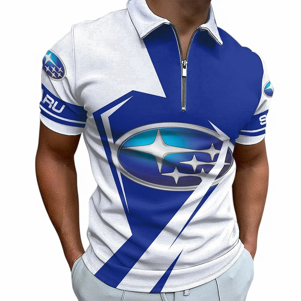 subaru poloshirt mit reiverschluss fr mnner geschenk fr subaru fan car68022125940 tw3up