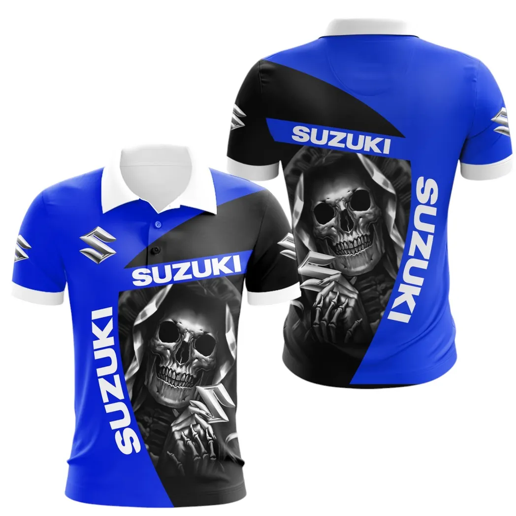 suzuki blue poloshirt geschenk fr suzuki blue fan car6702212573