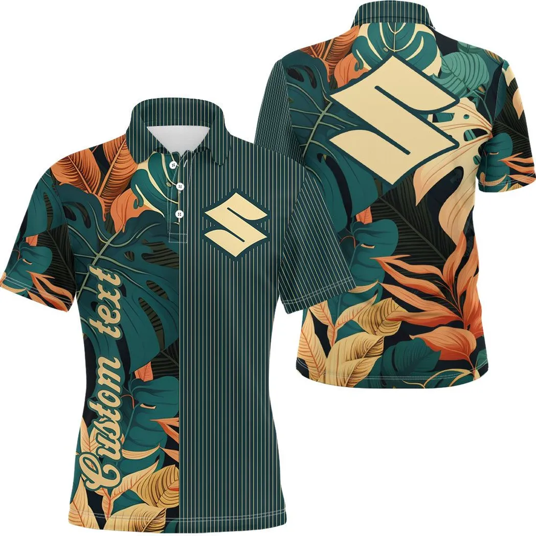 Suzuki Gsx Vintage Poloshirt Personalisierter Allover-Druck CAR434041725323