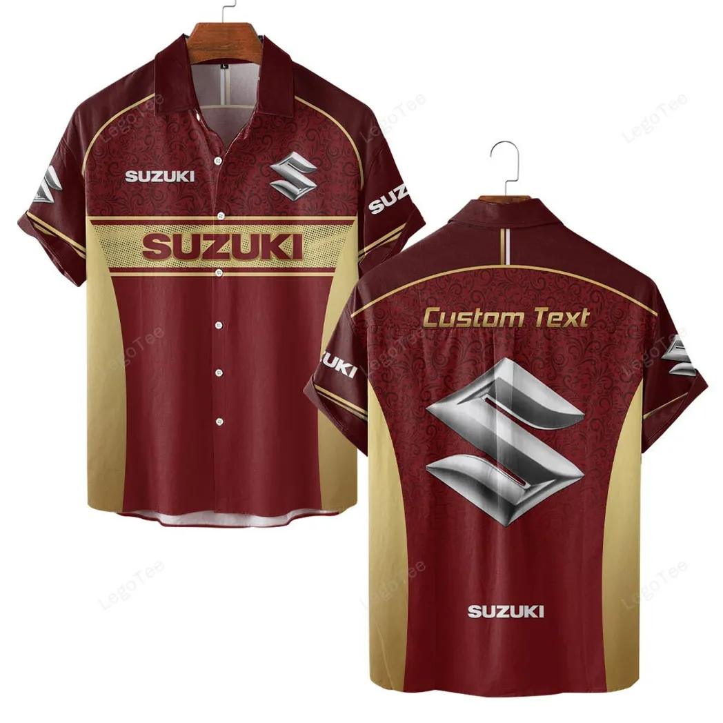 Suzuki Personalisierte Hawaiihemd für Männer, Hawaiian Shirt für Suzuki Fan CAR137021325944-3